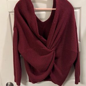 VICI Knotted Back Sweater